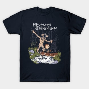 Eleven and Demogorgon T-Shirt